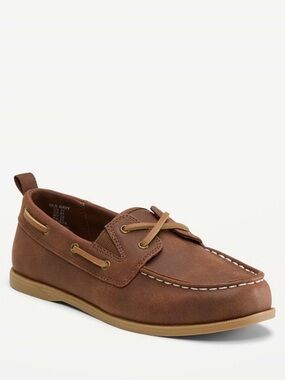 Old Navy Faux-Suede Boat Shoes for Boys